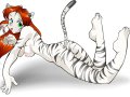 Furry Yiff Porn - White Tiger Posing Naked.jpg